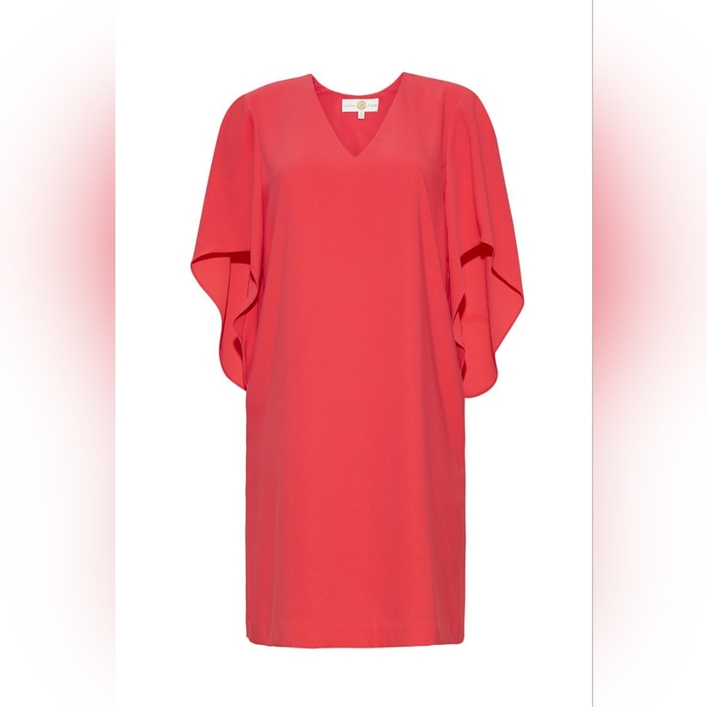 Anna Cate - Meredith S/S Dress - Coral Tea Berry - Picture 4 of 9